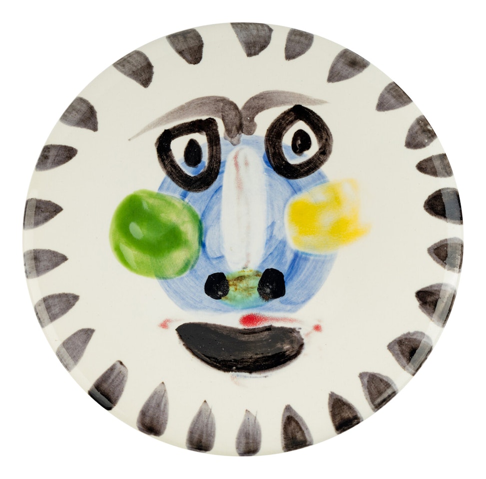 Visage no. 202 (A.R. 495) by Pablo Picasso