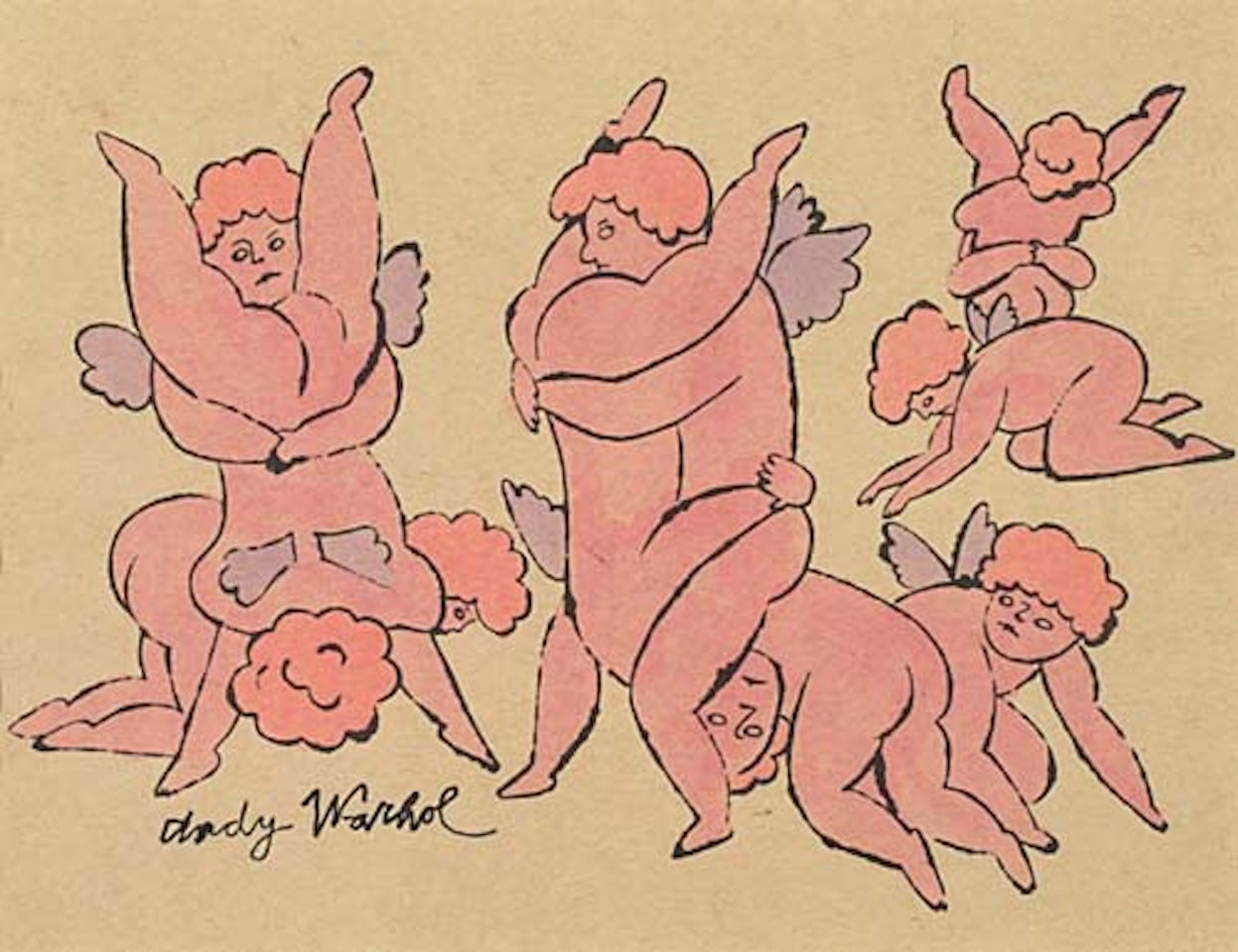 Ten Cherubs by Andy Warhol