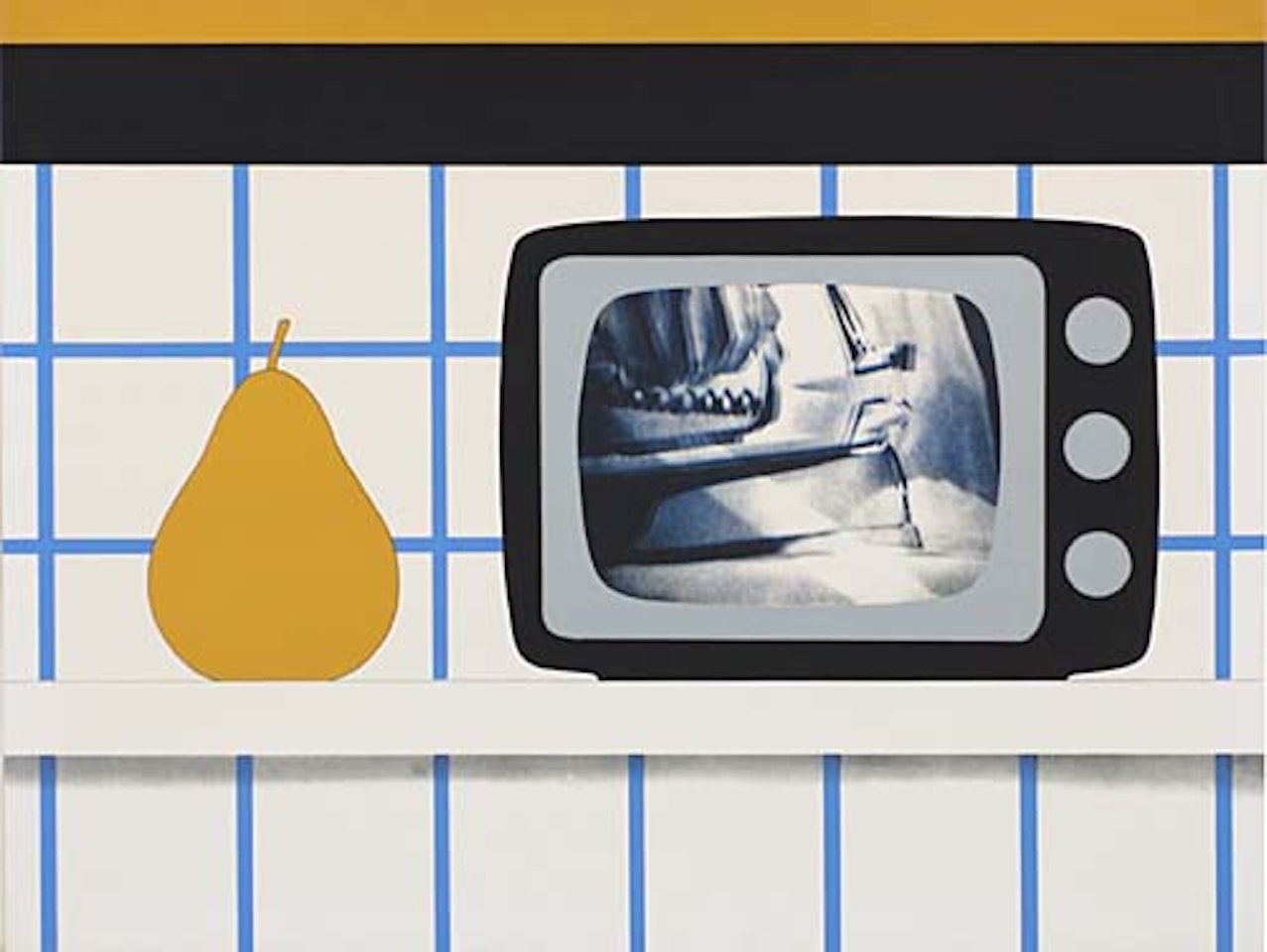 TV Still Life by Tom Wesselmann