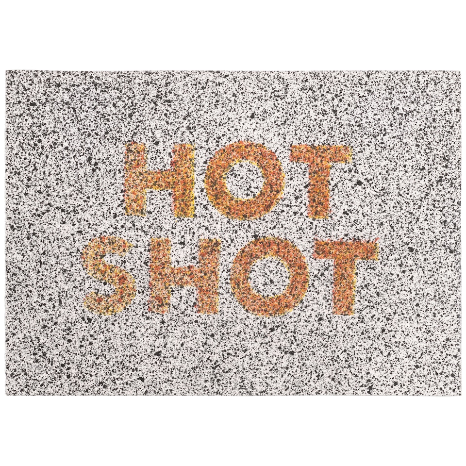 Hot Shot, from 18 Small Prints (Engberg 71) by Ed Ruscha