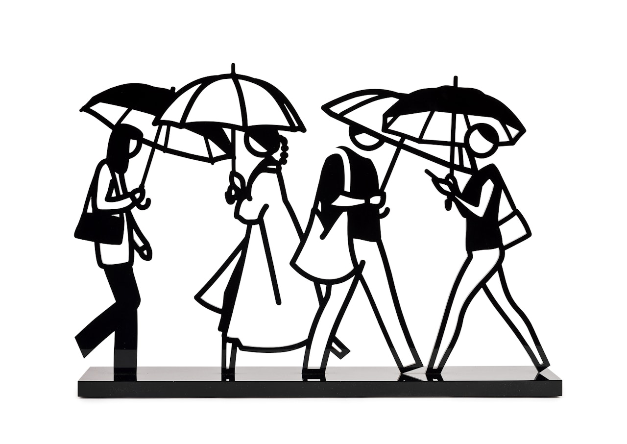 Summer Rain 1. by Julian Opie