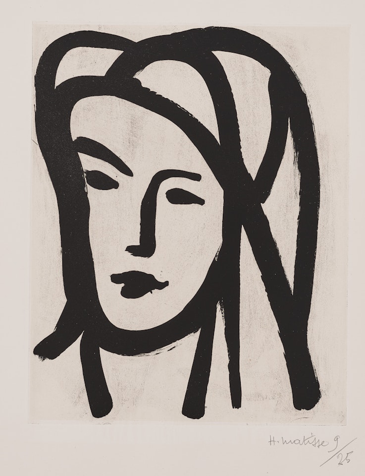 Bédouine au grand voile by Henri Matisse