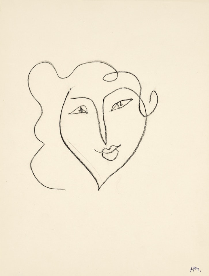 Etude pour Florilège des amours de Ronsard by Henri Matisse