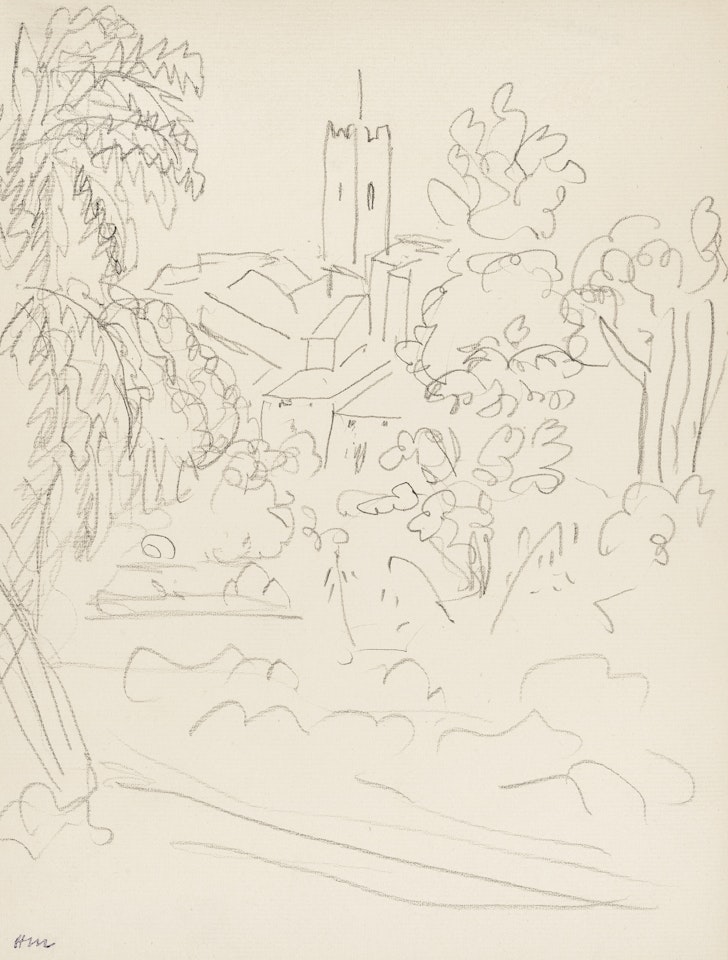 Paysage, Vence by Henri Matisse