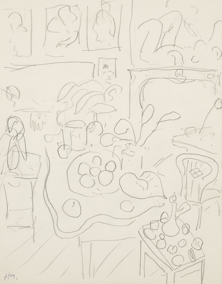 Etude d"intérieur by Henri Matisse