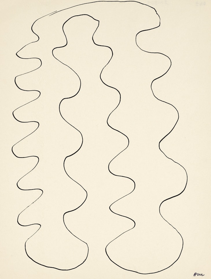 Arabesque ( Etude d"ornement pour Les Fleurs du Mal ) by Henri Matisse