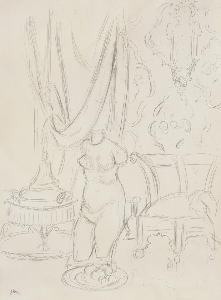 Intérieur au plâtre by Henri Matisse