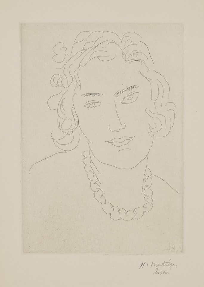 Le grand collier by Henri Matisse