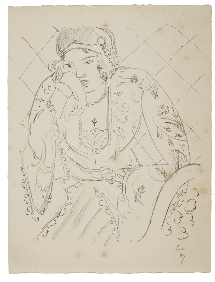 Orientale à la croix trifoliée by Henri Matisse