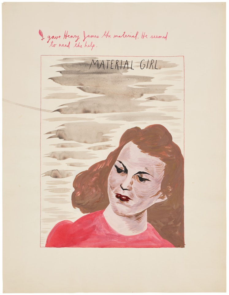 No Title (I gave Henry...) by Raymond Pettibon