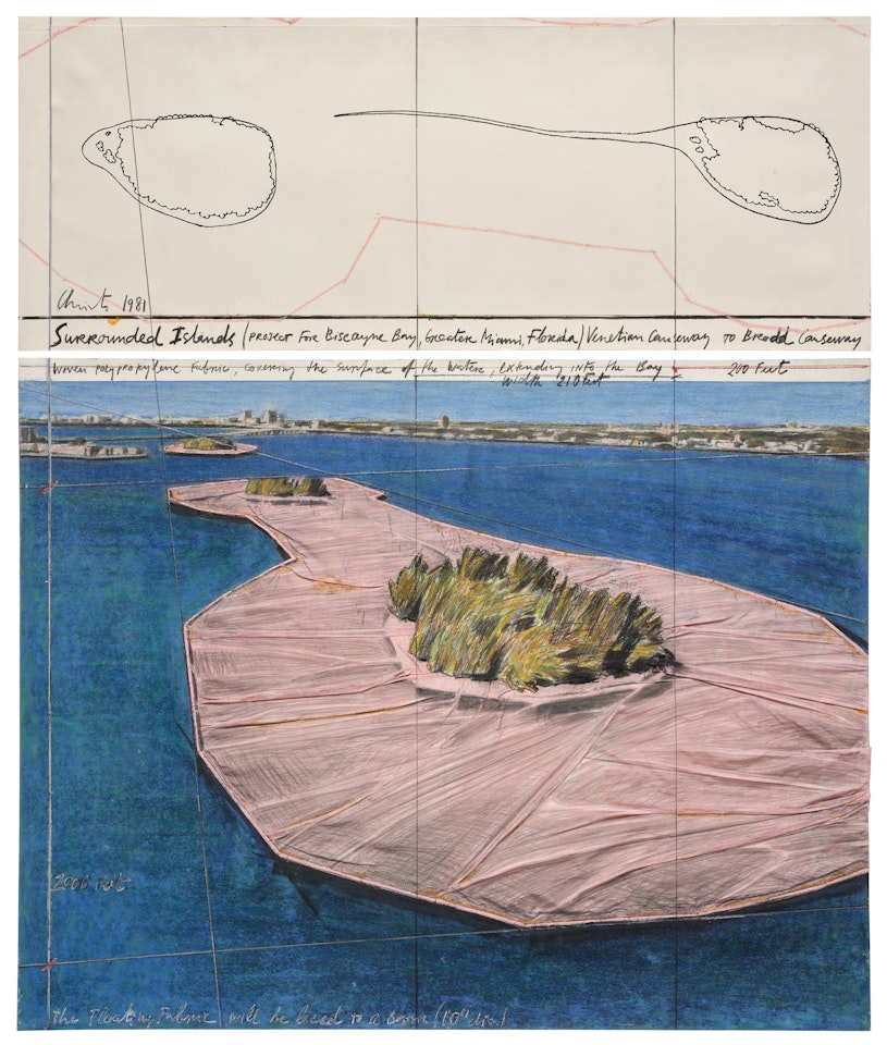 Surrounded Islands (Project for Biscayne Bay, Greater Miami, Florida) by Christo
