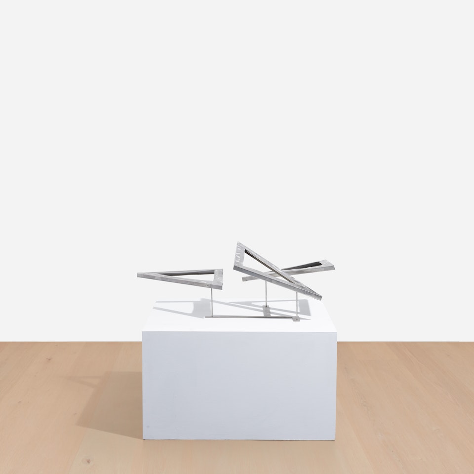 Three Open Triangles Horizontal by George Rickey