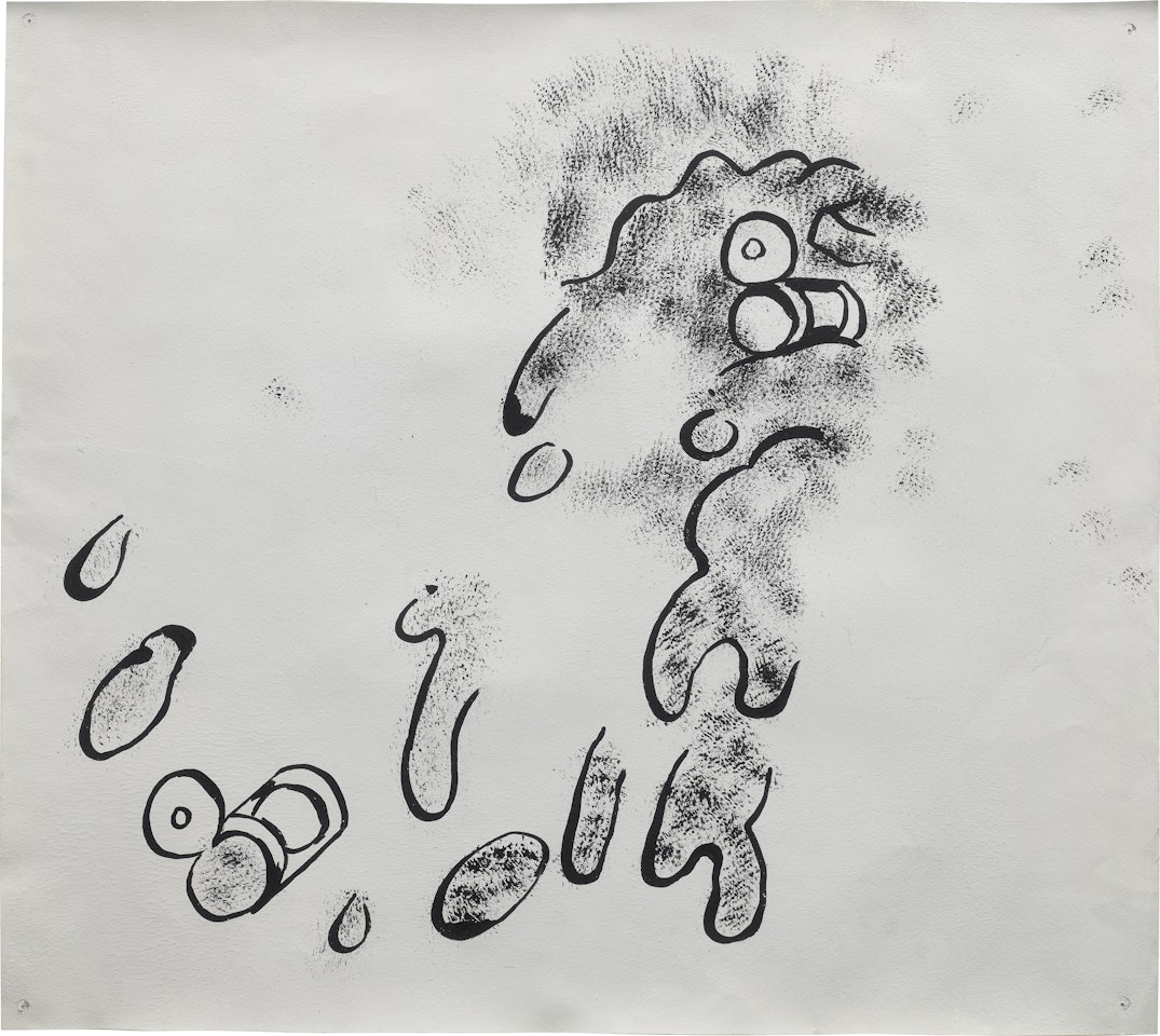 Garbage Drawing #46 by Mike Kelley