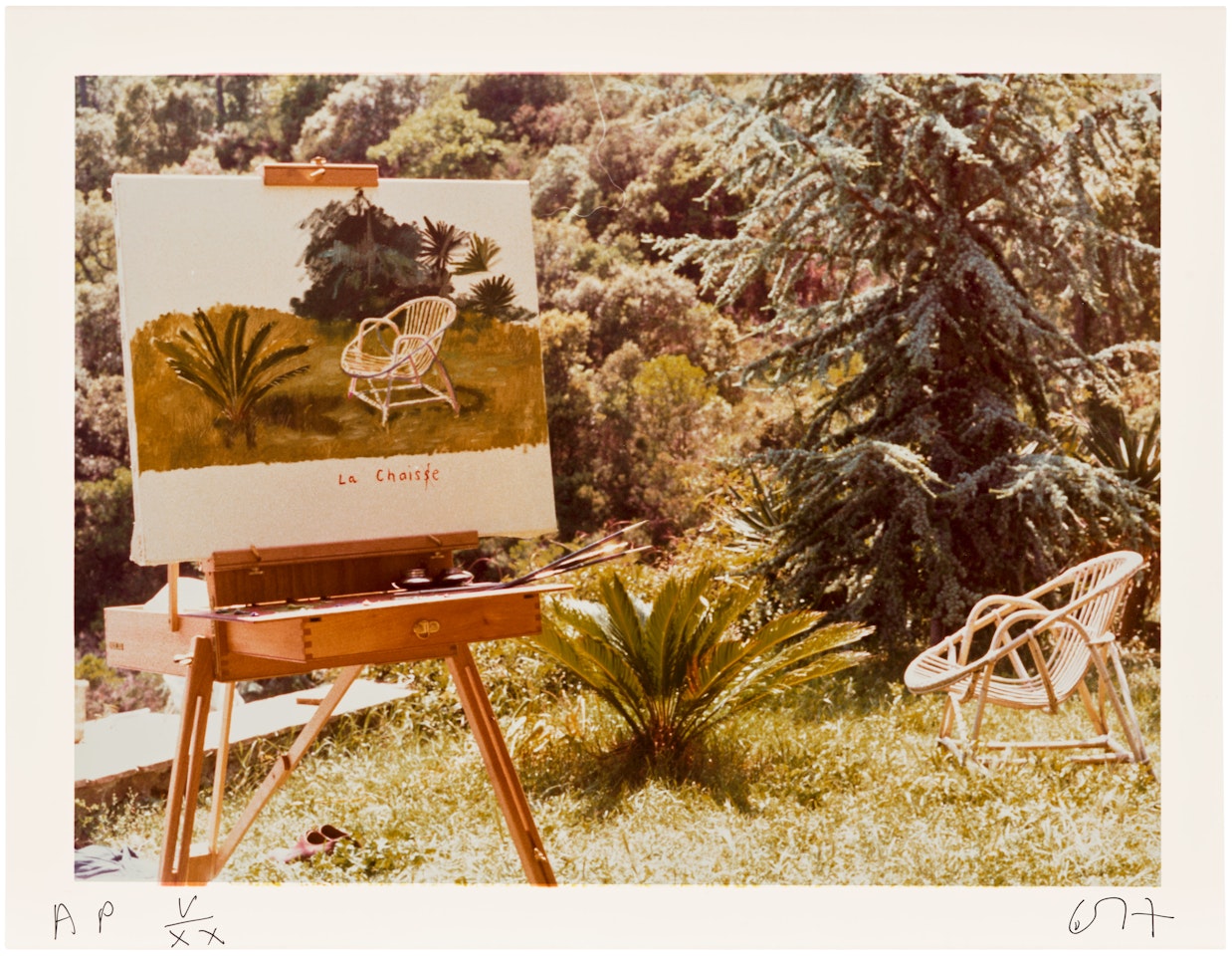 Sur le Motif, from Twenty Photographic Pictures by David Hockney