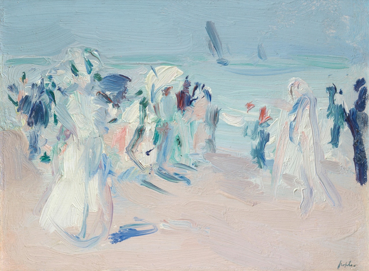 On the beach by Samuel John Peploe