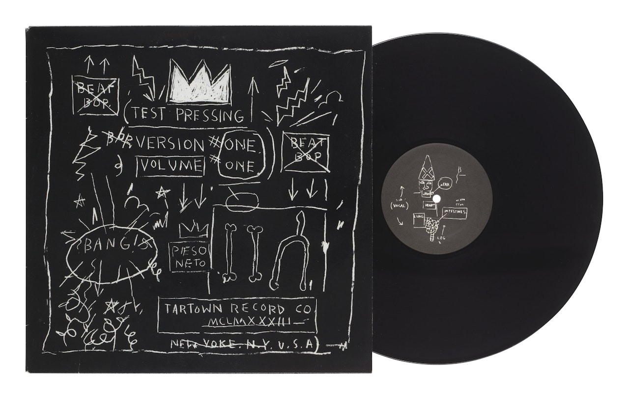 Beat Bop. Test Pressing, Version One, Volume One by Jean-Michel Basquiat
