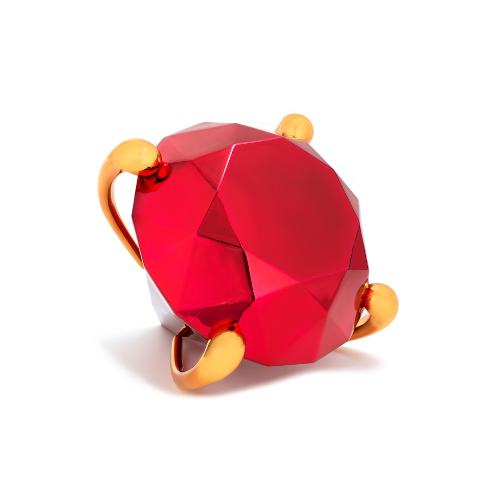 Diamond (Red) by Jeff Koons