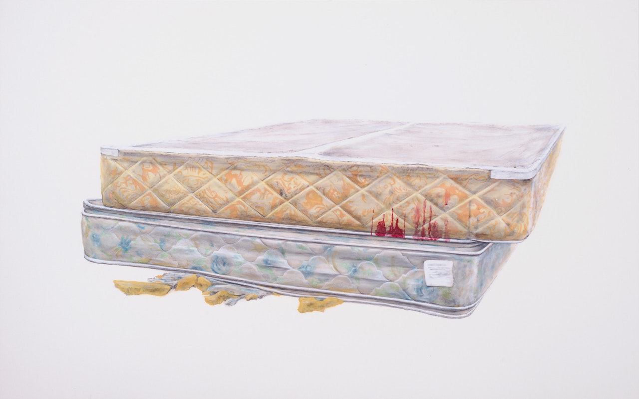 Metro Mattress #4 by Ed Ruscha