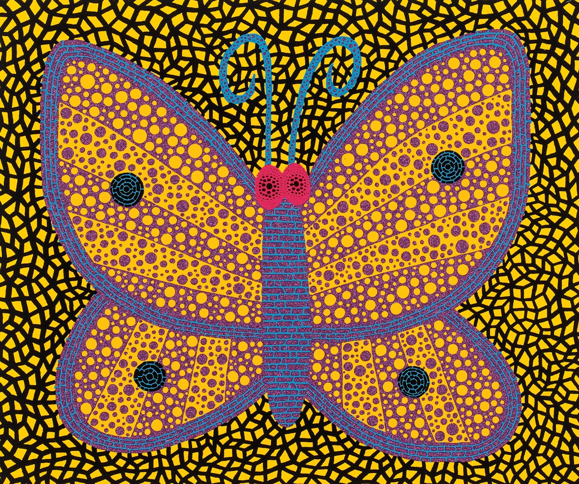 Butterfly (I) by Yayoi Kusama