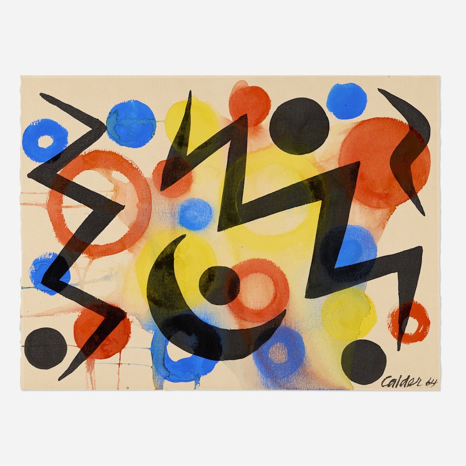 Black Lightning by Alexander Calder