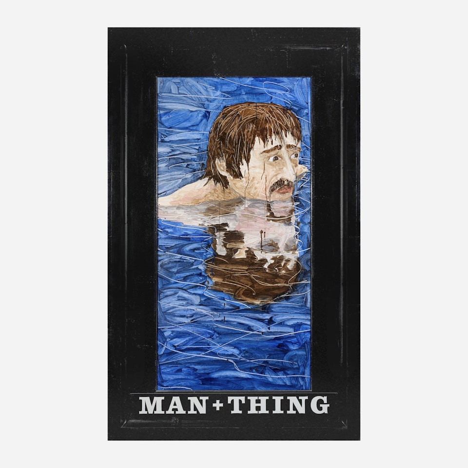 Man + Thing by Neil Jenney