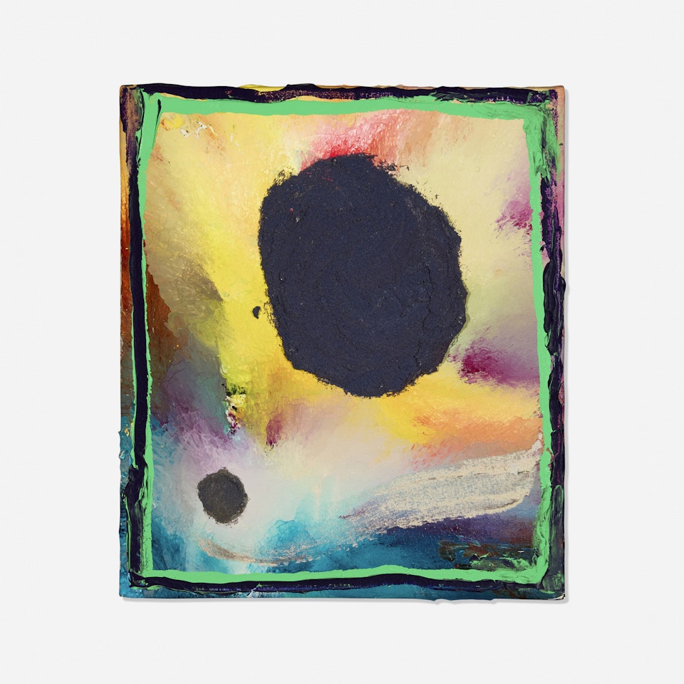 Wanderings: Madrid Blue by Jules Olitski