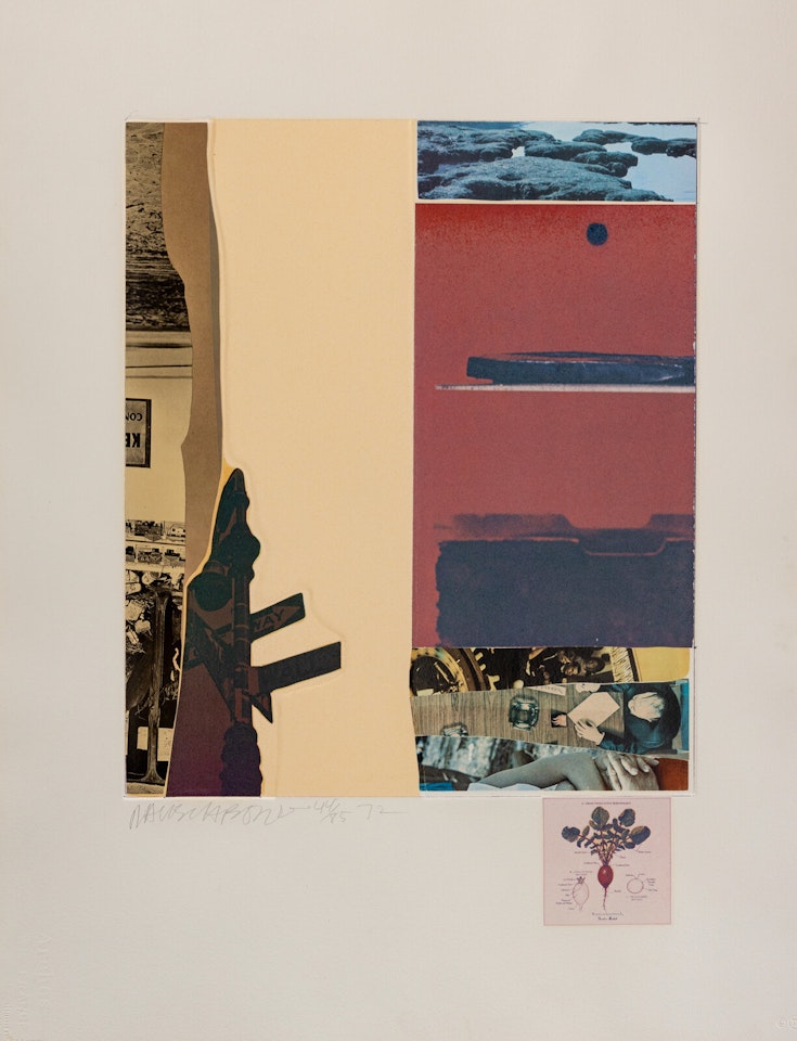 XI (from Horsefeathers Thirteen) by Robert Rauschenberg