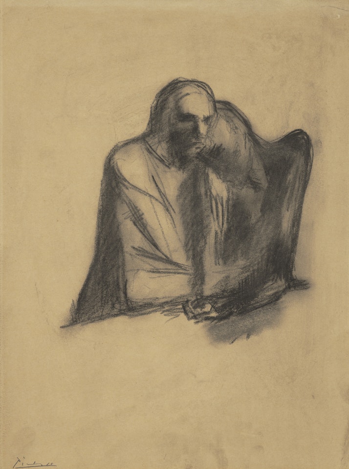 Le Couple (Les Misérables) by Pablo Picasso