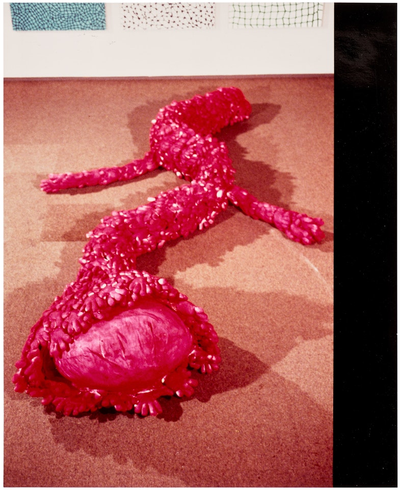 Red Flower by Yayoi Kusama