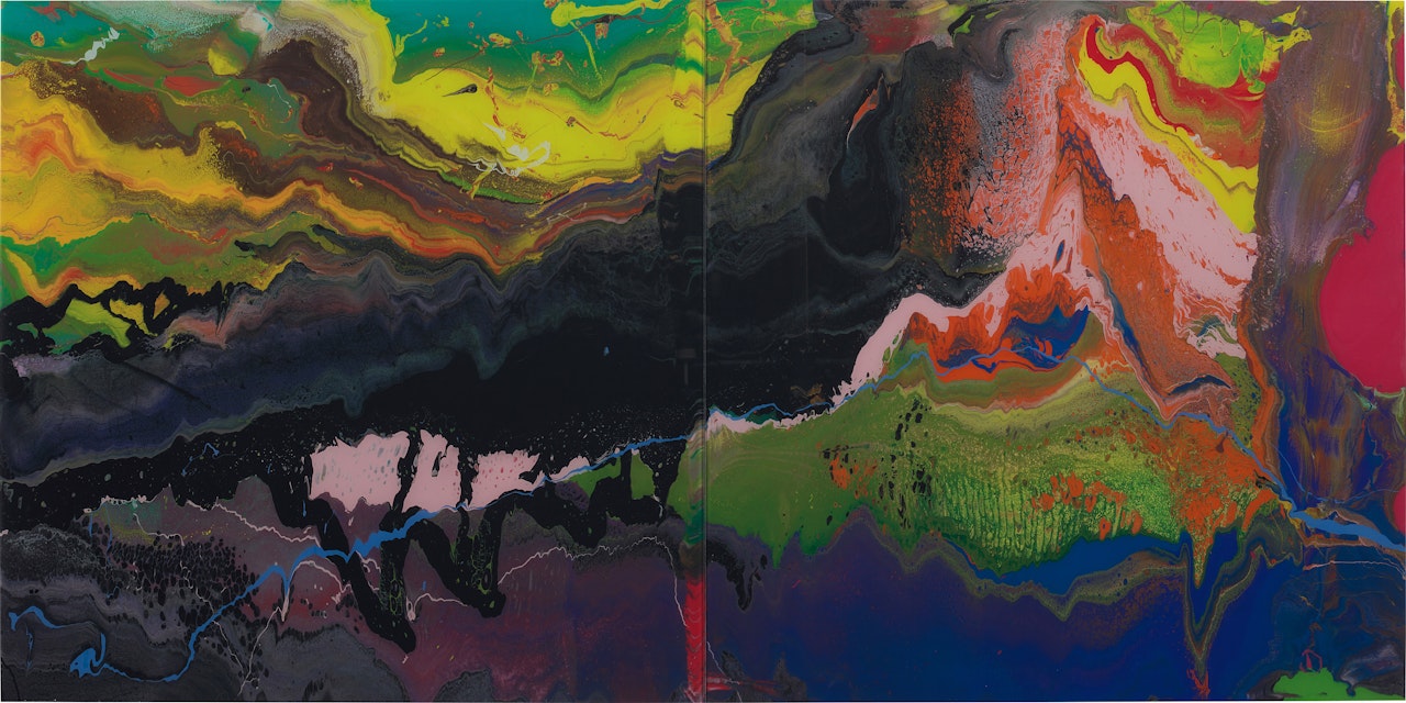 Flow (P16) by Gerhard Richter