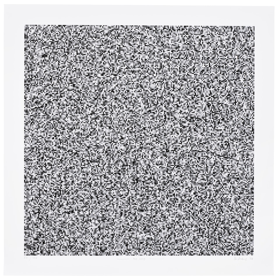 40.000 (40,000) (B. 134) (; ) by Gerhard Richter
