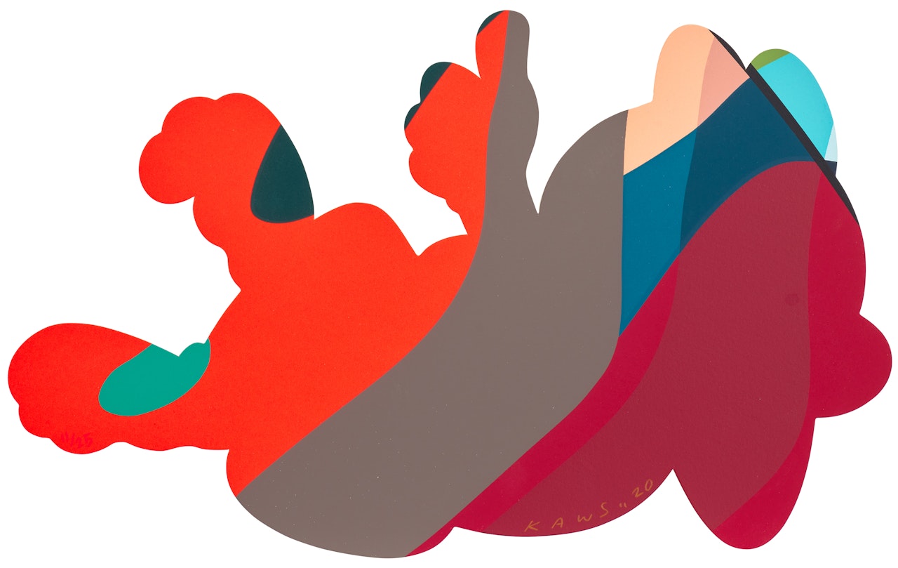 Untitled (Garfield) by Kaws