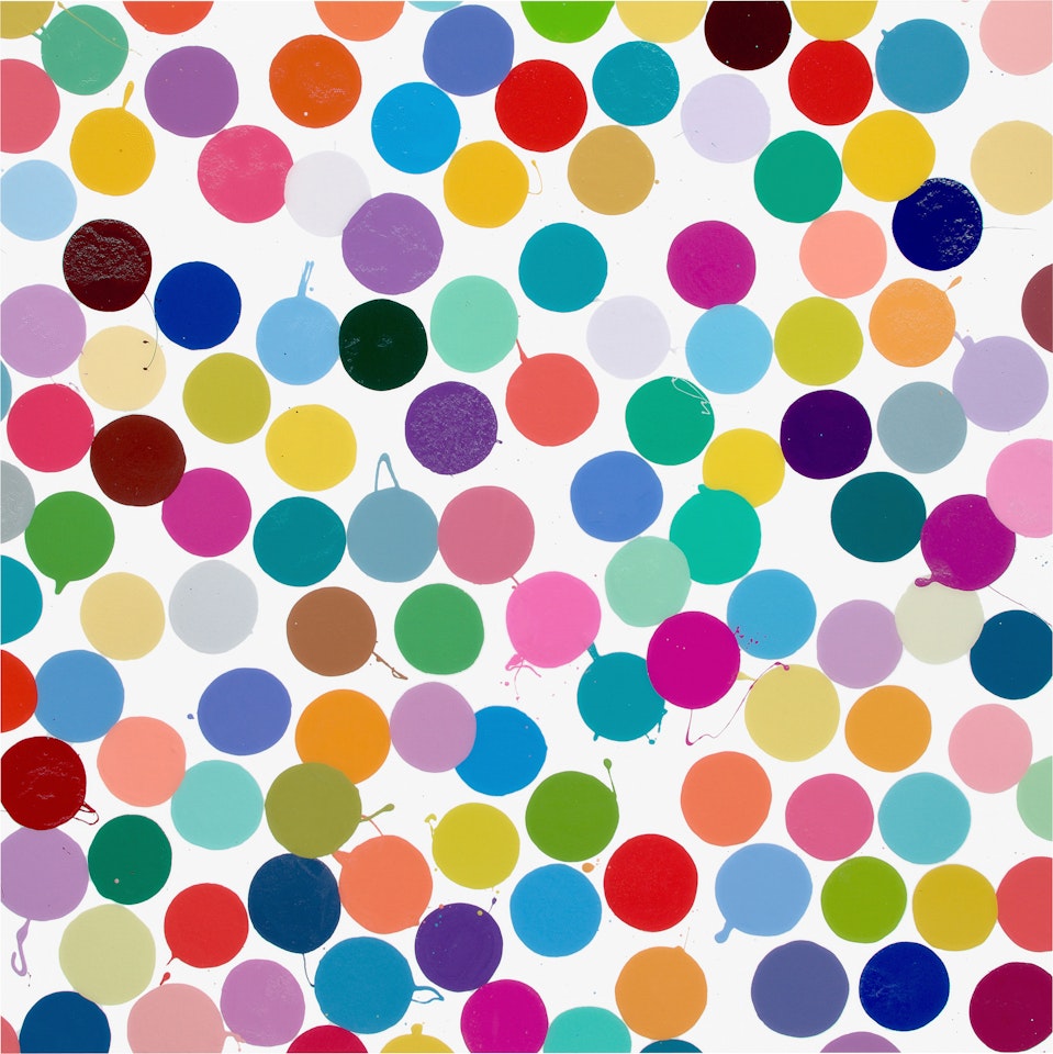 Raffles, from Colour Space (H5-5) by Damien Hirst