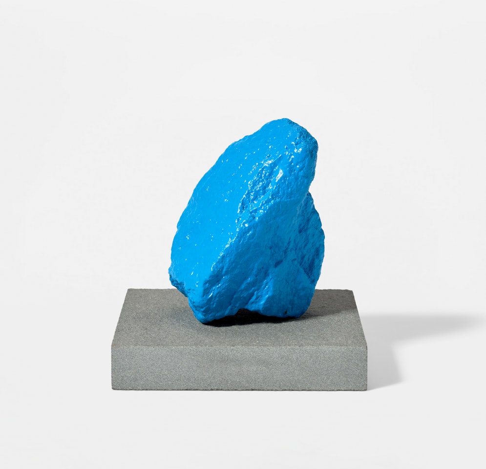 Small Blue Mountain, from Seven Small Mountains by Ugo Rondinone