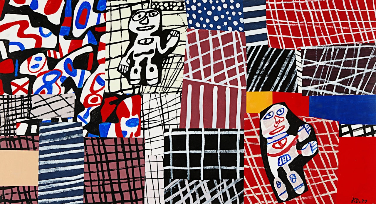 Bon entrain by Jean Dubuffet