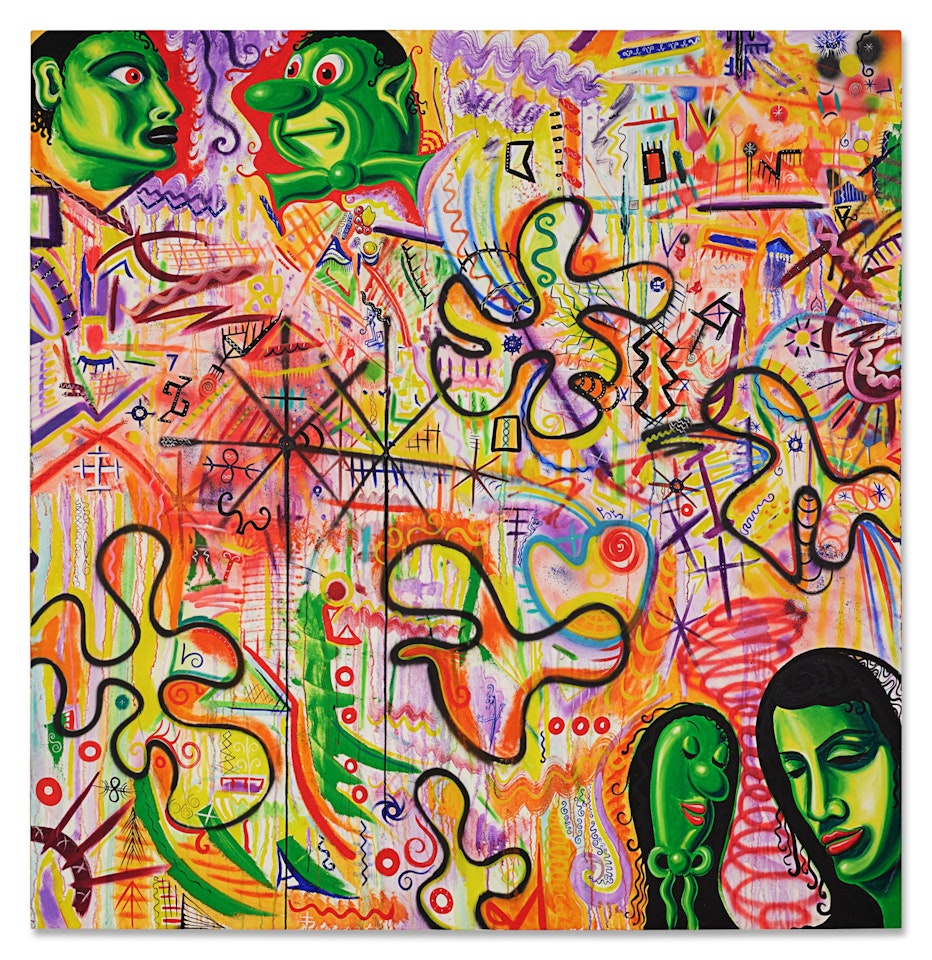 Division of the Sexes by Kenny Scharf