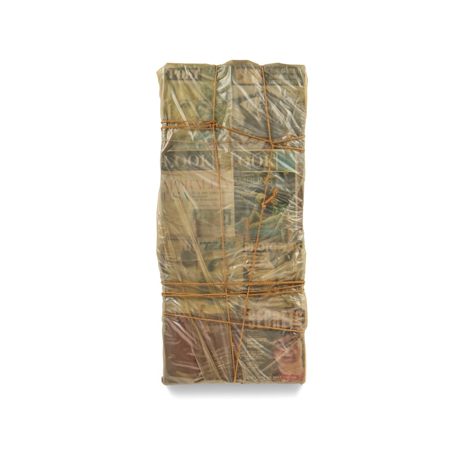 Wrapped Magazines by Christo