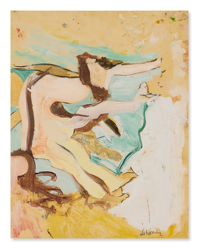 Woman on the Beach by Willem de Kooning
