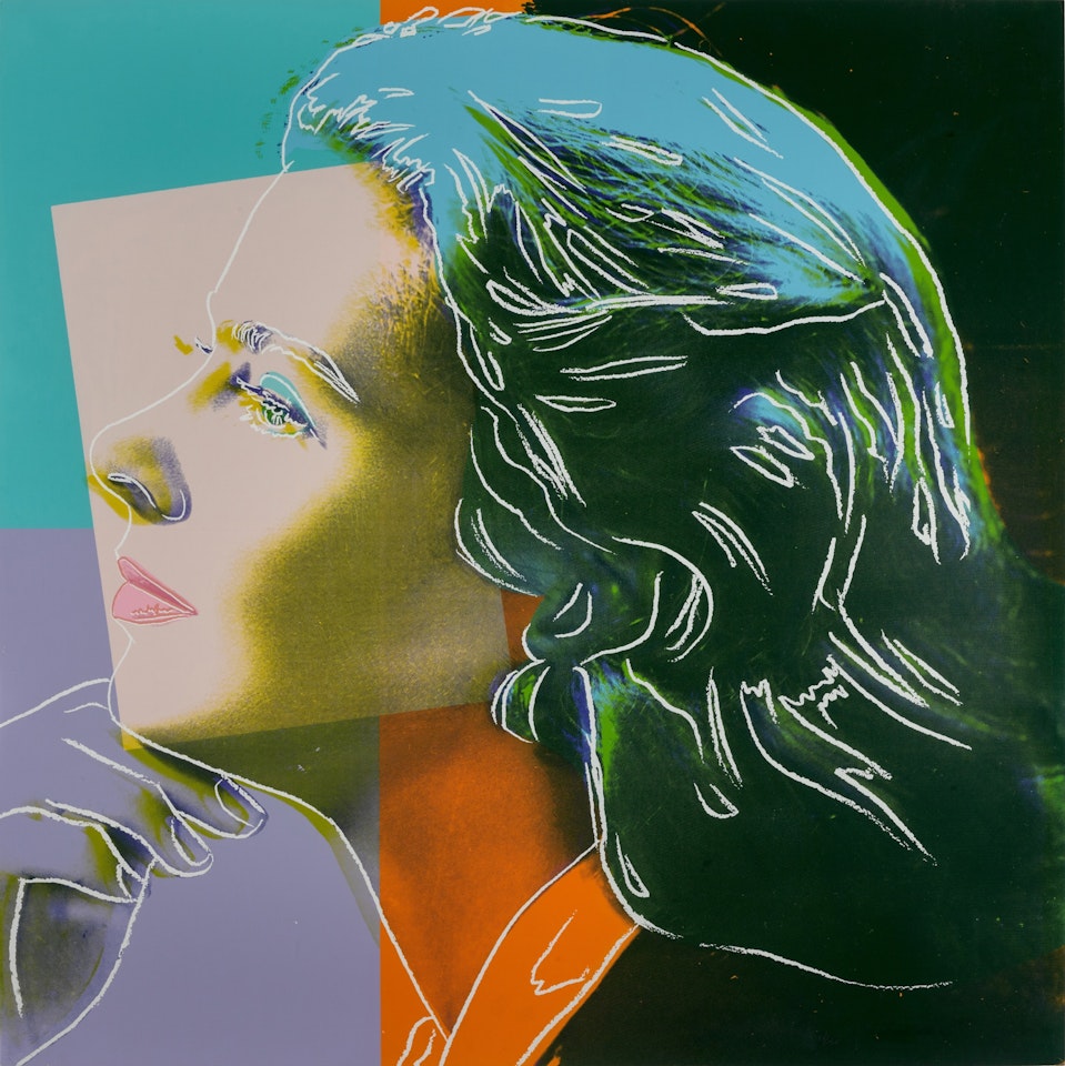 Herself , from Ingrid Bergman (F. & S. II.313) by Andy Warhol