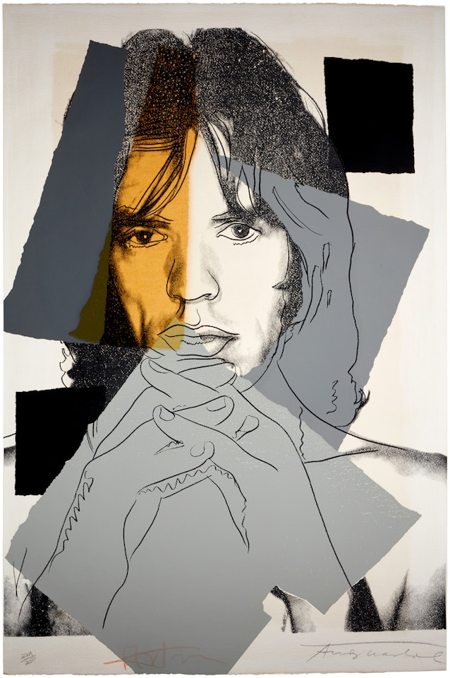 Mick Jagger (Feldman & Schellmann II.147) by Andy Warhol