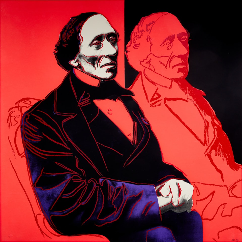 Hans Christian Andersen (F. & S. II.394) by Andy Warhol