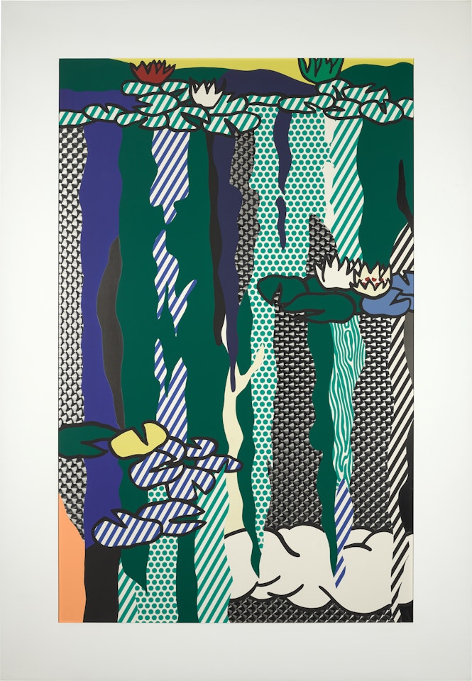 Water Lilies with Cloud, from Water Lilies Series (C. 263) by Roy Lichtenstein