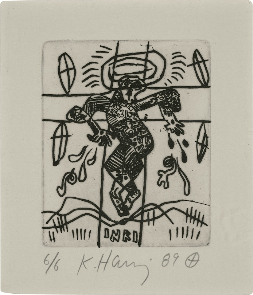 Untitled (L. p. 112) by Keith Haring