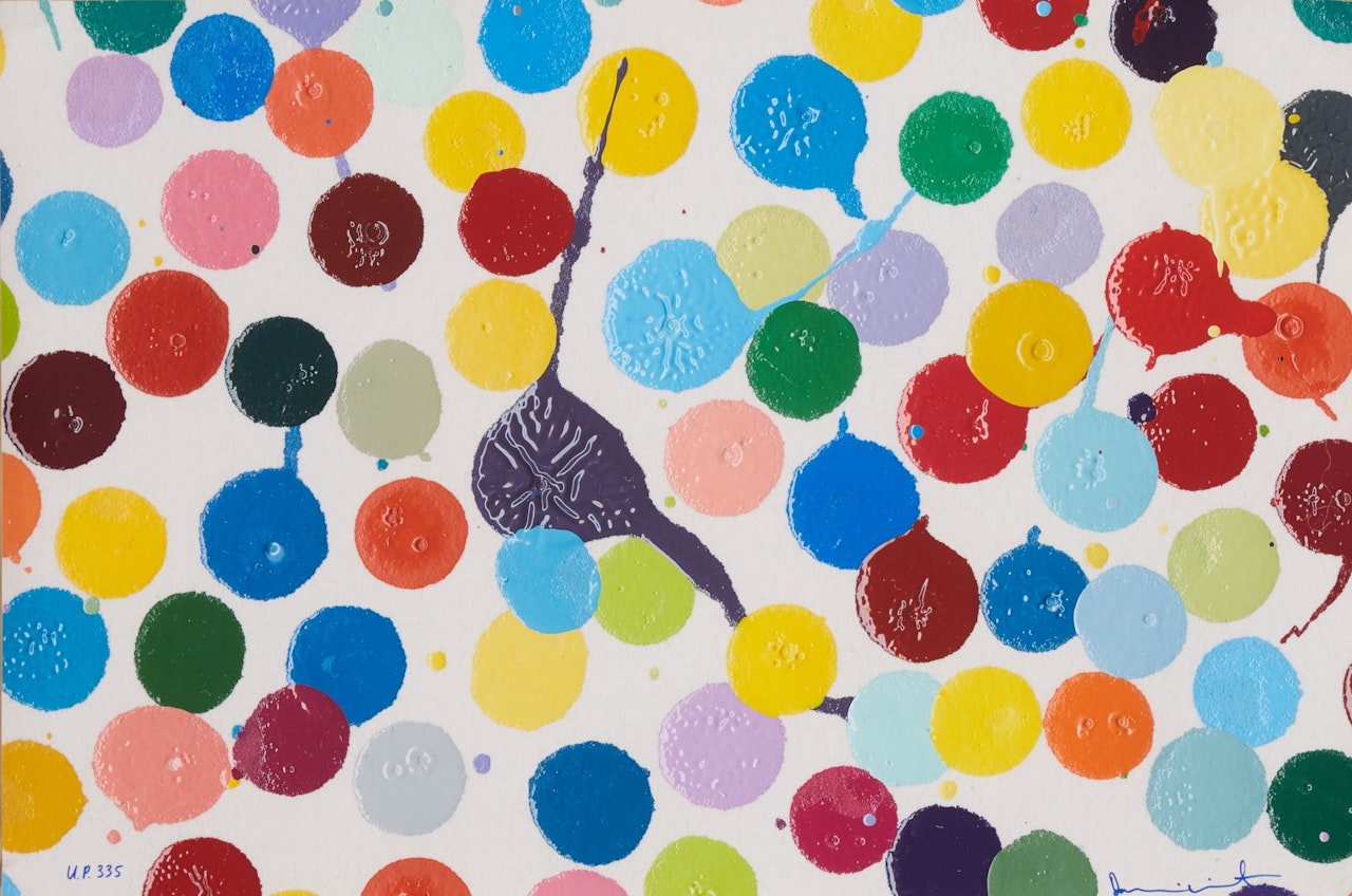 The Currency Unique Print (H11) by Damien Hirst