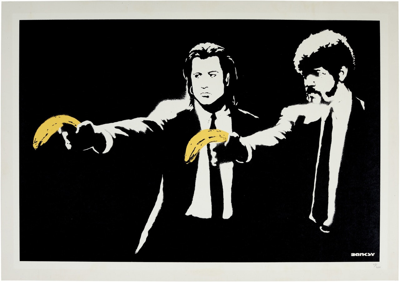 Pulp Fiction by Banksy