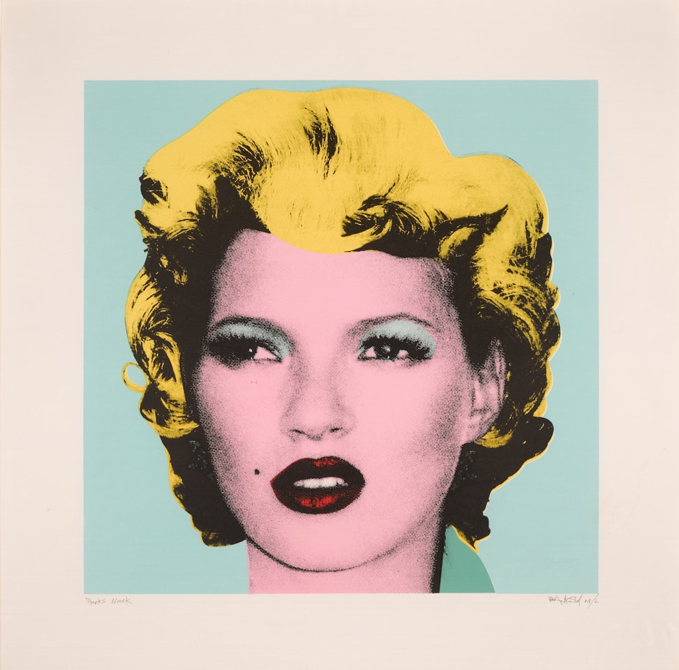 Kate Moss - Original Colourway by Banksy