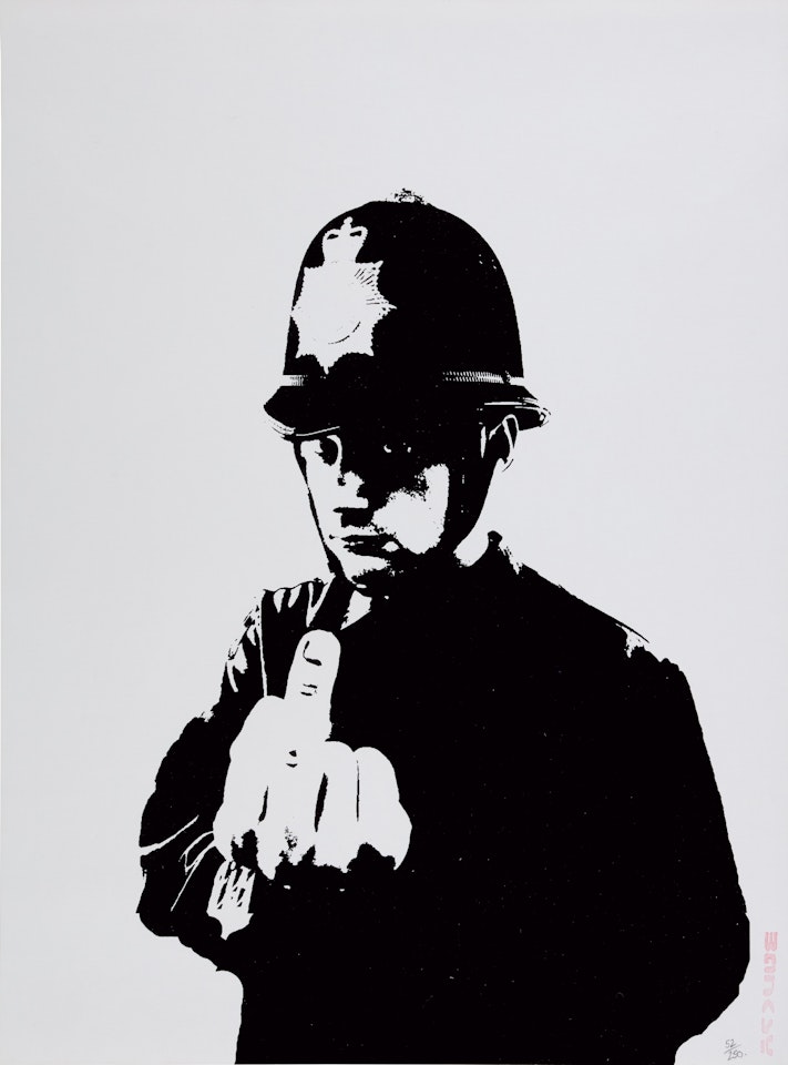 Rude Copper by Banksy