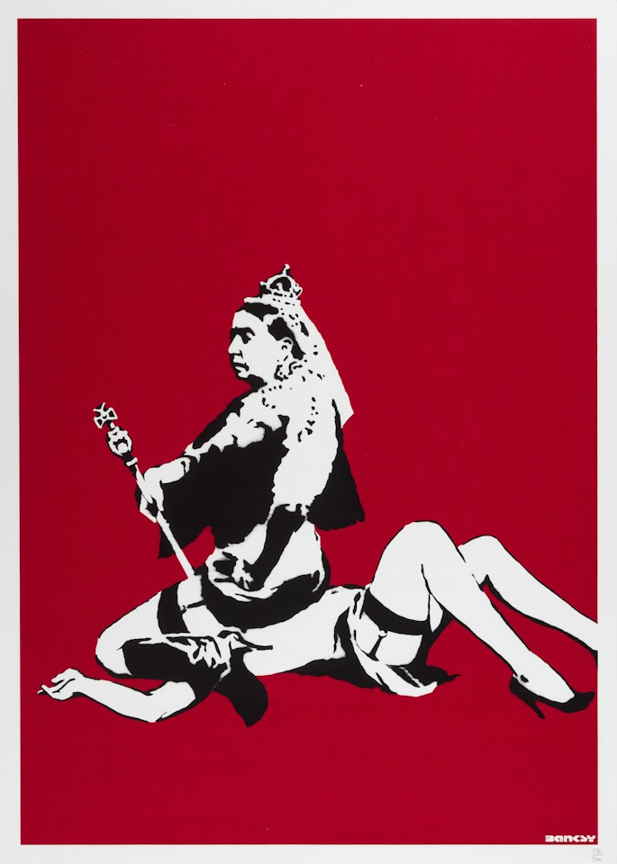 Queen Vic by Banksy