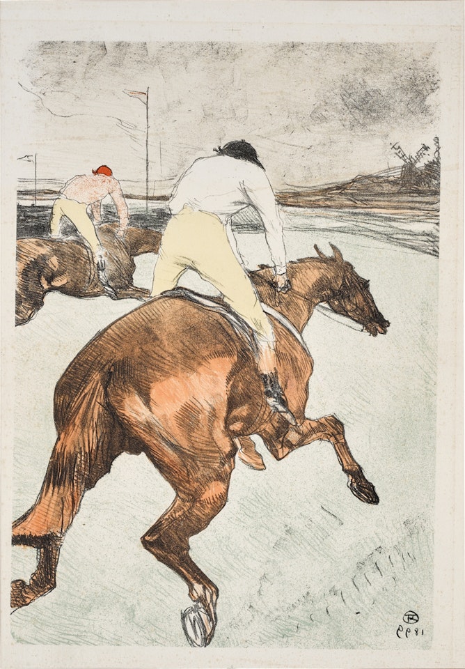 Le Jockey (Delteil 321; Adriani 345; Wittrock 308) by Henri de Toulouse-Lautrec