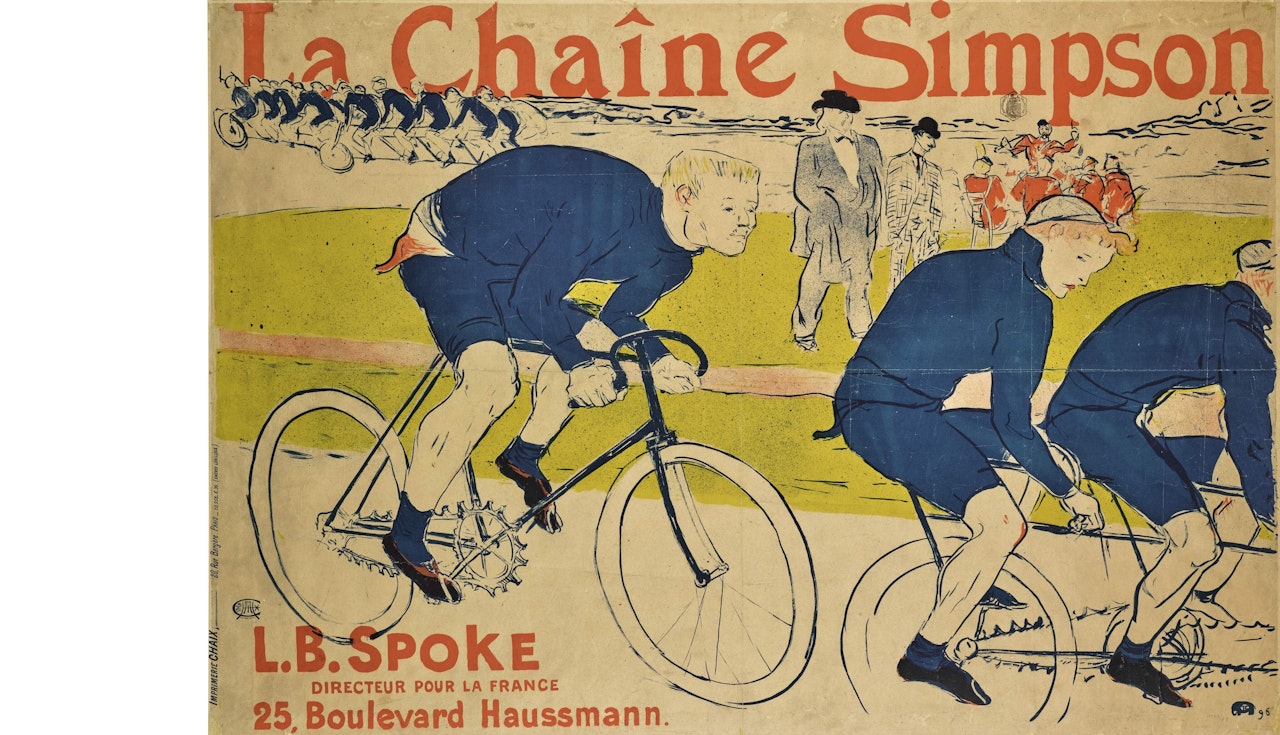 La Chaine Simpson (W. P26; D. 360; A. 187; Adr. 189) by Henri de Toulouse-Lautrec